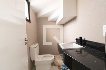 Lavabo de casa de condomínio à venda com 3 quartos, 139m² em Uberaba, Curitiba