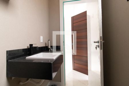 Lavabo de casa de condomínio à venda com 3 quartos, 139m² em Uberaba, Curitiba