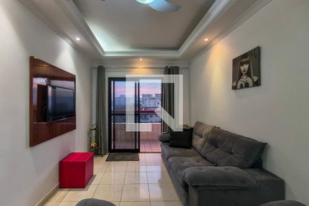 Sala de apartamento para alugar com 2 quartos, 75m² em Vila Tupi, Praia Grande