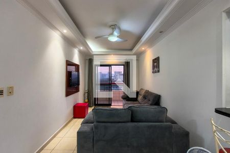 Sala de apartamento para alugar com 2 quartos, 75m² em Vila Tupi, Praia Grande