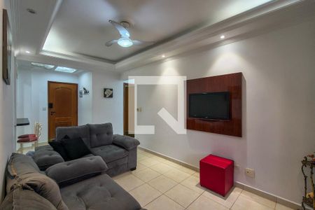 Sala de apartamento para alugar com 2 quartos, 75m² em Vila Tupi, Praia Grande