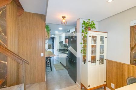 Sala/Cozinha de casa de condomínio à venda com 3 quartos, 89m² em Rio Branco, Canoas