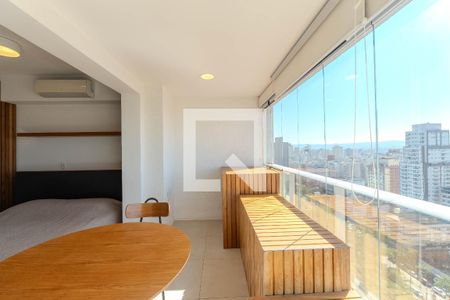 Sacada de kitnet/studio para alugar com 1 quarto, 35m² em Consolação, São Paulo