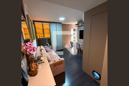 Sala de apartamento à venda com 2 quartos, 47m² em Centro, Curitiba