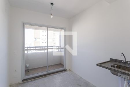 Sala/Cozinha de apartamento à venda com 1 quarto, 24m² em Vila Nova Conceição, São Paulo