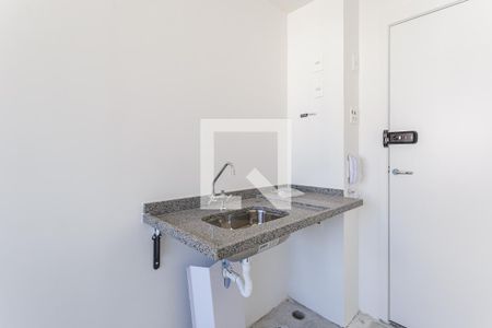 Sala/Cozinha de apartamento à venda com 1 quarto, 24m² em Vila Nova Conceição, São Paulo
