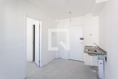 Sala/Cozinha de apartamento à venda com 1 quarto, 24m² em Vila Nova Conceição, São Paulo