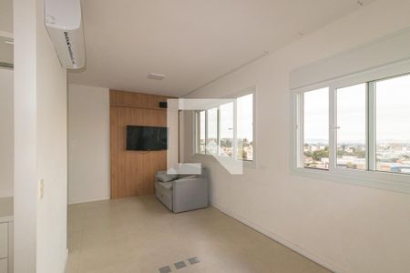 Sala/Quarto de apartamento para alugar com 1 quarto, 39m² em Marechal Rondon, Canoas