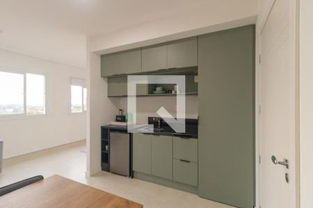 Sala/Cozinha de apartamento para alugar com 1 quarto, 39m² em Marechal Rondon, Canoas