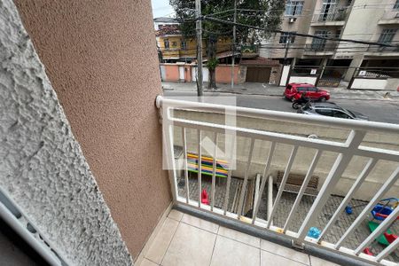 Varanda da sala de apartamento para alugar com 2 quartos, 51m² em Ilha do Governador, Rio de Janeiro