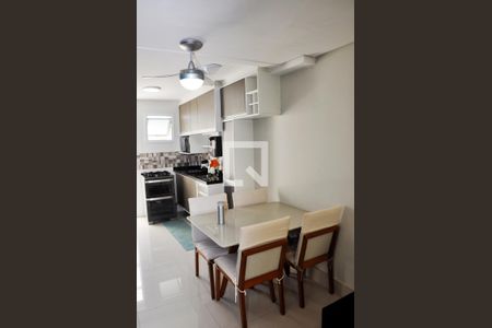 Detalhe - Sala e Sala de Jantar de casa de condomínio à venda com 2 quartos, 89m² em Vila Mangalot, São Paulo
