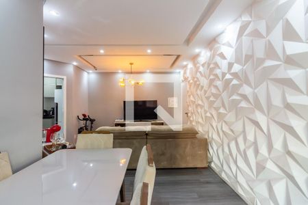 Sala  de apartamento à venda com 2 quartos, 58m² em Piratininga, Osasco