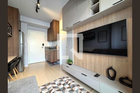 Sala/Cozinha de apartamento para alugar com 1 quarto, 23m² em Vila Nova Conceição, São Paulo