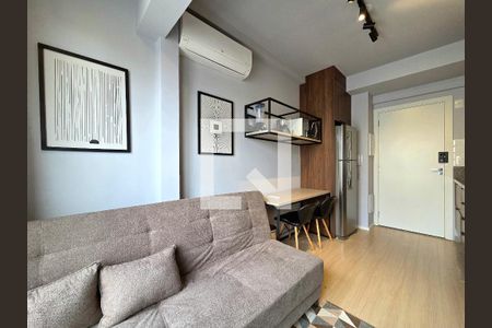 Sala/Cozinha de apartamento para alugar com 1 quarto, 23m² em Vila Nova Conceição, São Paulo