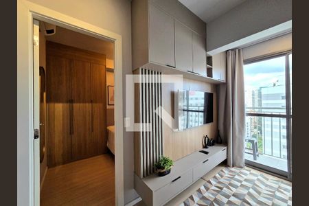 Sala/Cozinha de apartamento para alugar com 1 quarto, 23m² em Vila Nova Conceição, São Paulo