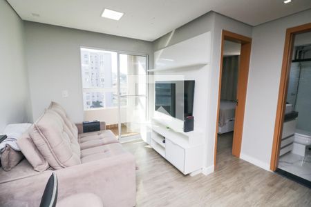 Sala de apartamento à venda com 2 quartos, 50m² em Utinga, Santo André