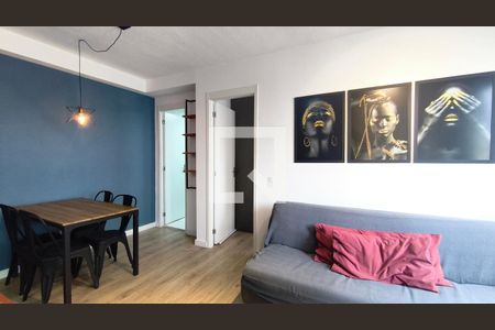 Sala de apartamento para alugar com 1 quarto, 36m² em Cambuci, São Paulo