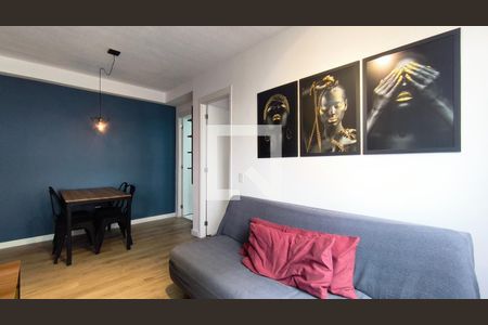 Sala de apartamento para alugar com 1 quarto, 36m² em Cambuci, São Paulo