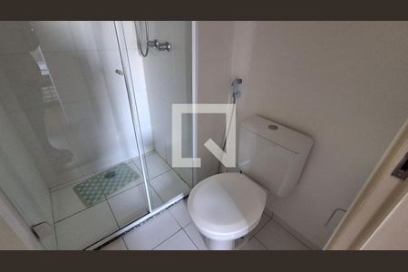 Banheiro  de kitnet/studio para alugar com 1 quarto, 42m² em Anchieta, São Bernardo do Campo
