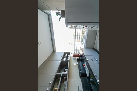 Vista da Sala de kitnet/studio à venda com 1 quarto, 37m² em Jardim do Mar, São Bernardo do Campo