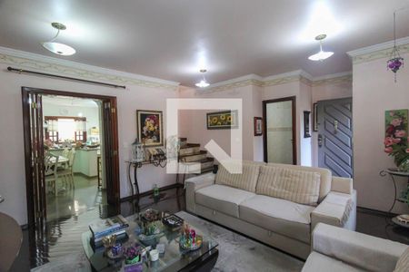 Sala de casa à venda com 4 quartos, 296m² em Chácara Mafalda, São Paulo