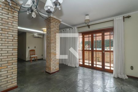 Sala de Jantar de casa à venda com 3 quartos, 374m² em Chácara das Pedras, Porto Alegre