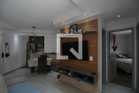 Sala de apartamento para alugar com 2 quartos, 59m² em Vila Sonia do Taboao, Taboão da Serra