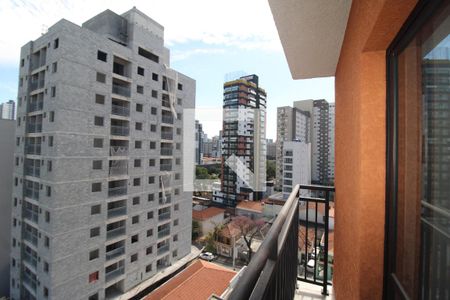 Studio - Varanda de kitnet/studio para alugar com 1 quarto, 26m² em Vila Dom Pedro Ii, São Paulo