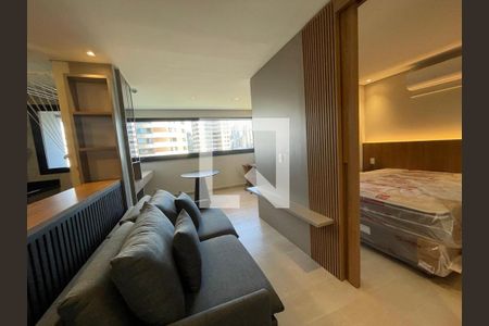 Sala de apartamento à venda com 1 quarto, 42m² em Vale do Sereno, Nova Lima