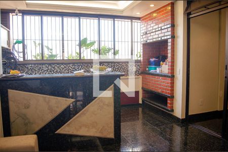 Área gourmet de apartamento à venda com 5 quartos, 350m² em Setor Oeste, Goiânia