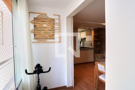 Varanda da Sala de apartamento à venda com 3 quartos, 65m² em Cidade Nova, Belo Horizonte