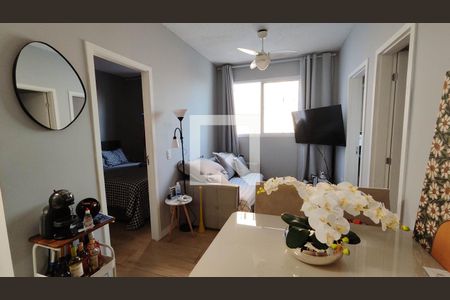 Sala de apartamento para alugar com 2 quartos, 42m² em Vila Sao Paulo, Ferraz de Vasconcelos