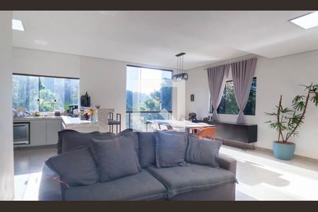 Sala de casa à venda com 3 quartos, 200m² em São Sebastiao das Águas Claras, Nova Lima