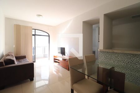 Sala de apartamento para alugar com 1 quarto, 53m² em Centro, Uberlândia