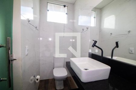 Banheiro da Suite  de kitnet/studio para alugar com 1 quarto, 35m² em Gameleira, Belo Horizonte