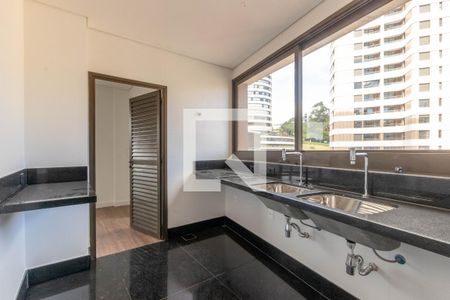 Cozinha de apartamento à venda com 4 quartos, 377m² em Vale do Sereno, Nova Lima