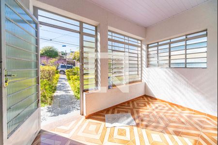 Varanda da Sala de casa à venda com 2 quartos, 163m² em Vila Aquilino, Santo André
