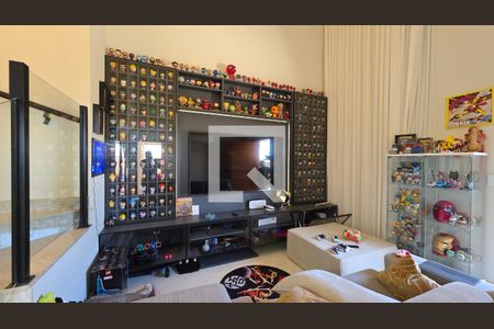 Sala  de casa de condomínio à venda com 3 quartos, 250m² em Residencial Parque dos Buritis, Lagoa Santa