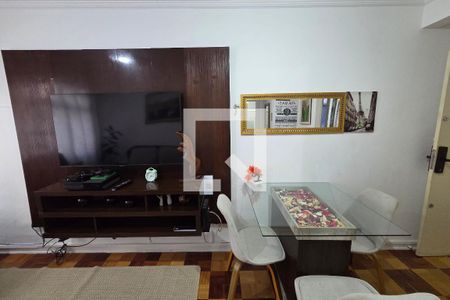 Sala de apartamento para alugar com 1 quarto, 68m² em Canto do Forte, Praia Grande