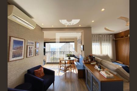 Sala de apartamento para alugar com 2 quartos, 78m² em Continental, Osasco