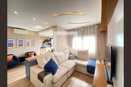Sala de apartamento para alugar com 2 quartos, 78m² em Continental, Osasco