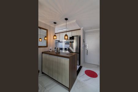 Sala e Cozinha de apartamento à venda com 2 quartos, 50m² em Vila Paranagua, São Paulo