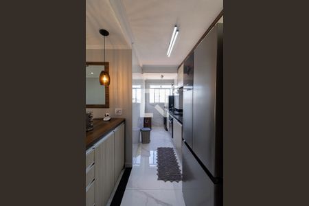 Cozinha e Área de Serviço de apartamento à venda com 2 quartos, 50m² em Vila Paranagua, São Paulo