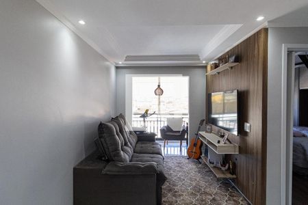Sala e Cozinha de apartamento à venda com 2 quartos, 50m² em Vila Paranagua, São Paulo
