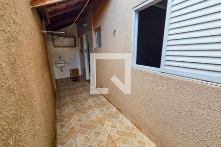 Área de Serviço de casa de condomínio para alugar com 2 quartos, 41m² em Maracanã, Praia Grande