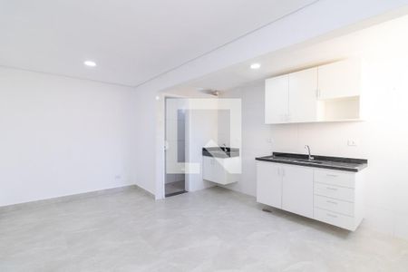 Sala/Cozinha de casa de condomínio para alugar com 2 quartos, 60m² em Vila Marieta, São Paulo