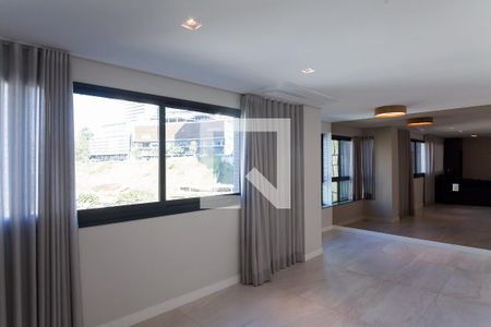 sala de apartamento à venda com 2 quartos, 82m² em Vila das Flores, Nova Lima