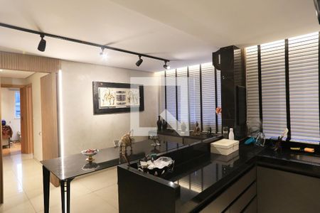 Sala/Cozinha de apartamento à venda com 3 quartos, 150m² em Sagrada Família, Belo Horizonte