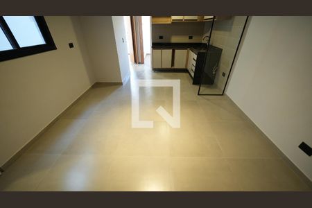 Sala de apartamento para alugar com 2 quartos, 46m² em Vila Scarpelli, Santo André