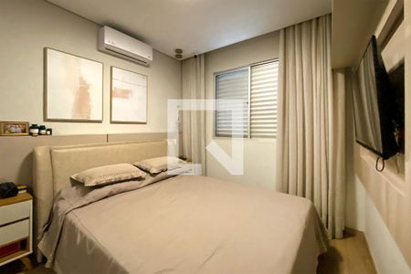 Suite 1 de apartamento à venda com 3 quartos, 100m² em Buritis, Belo Horizonte